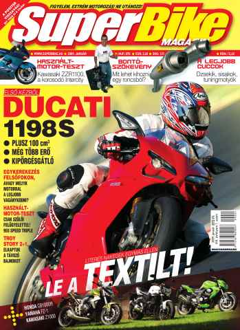 SuperBike Hungary issue january 2009