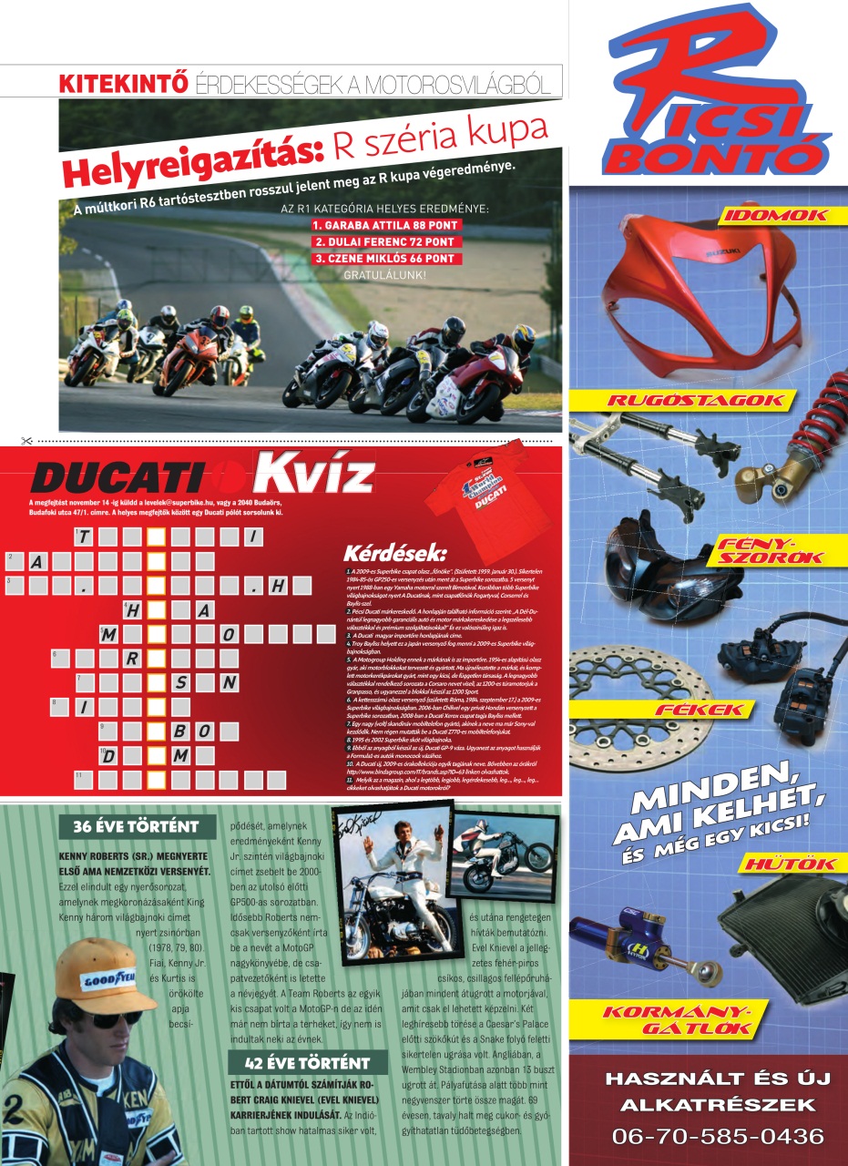 SuperBike Hungary Preview Pages