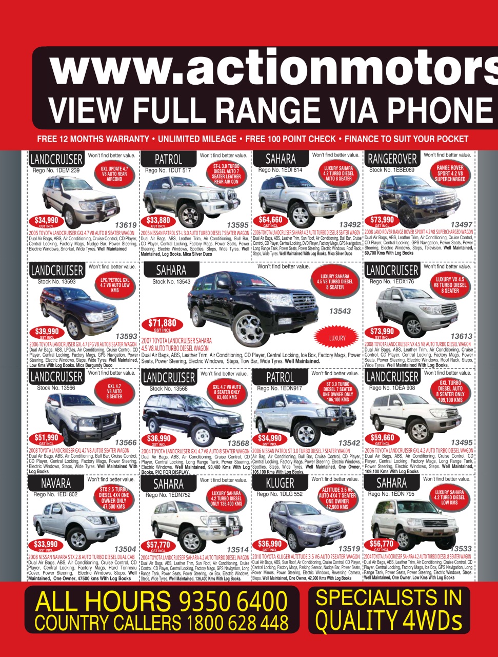 AutoTrader Preview Pages