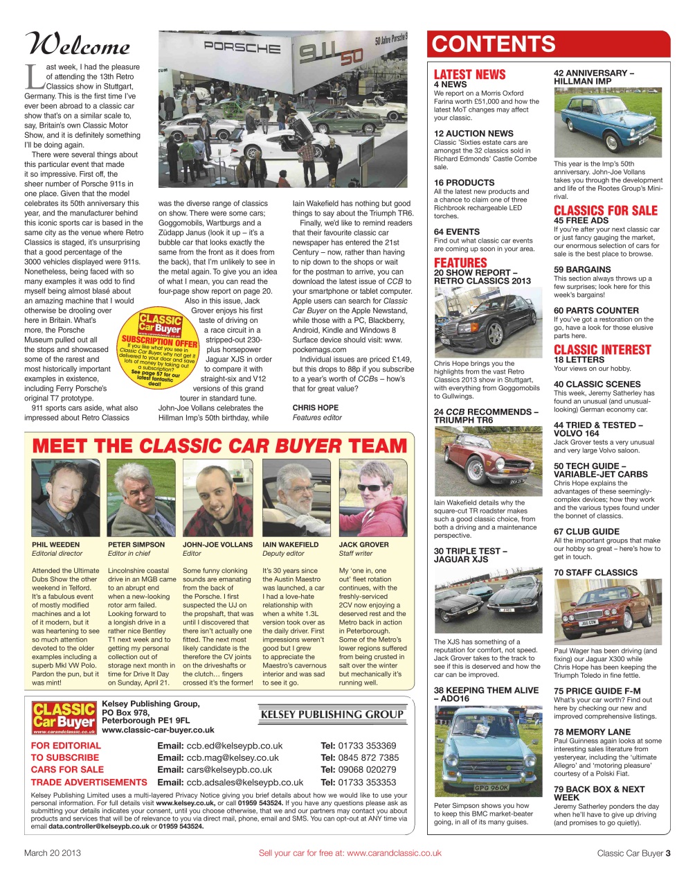 Classic Car Buyer Preview Pages