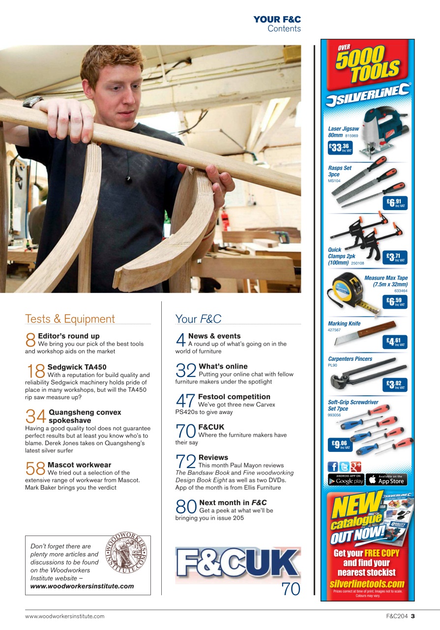 Furniture & Cabinetmaking Preview Pages