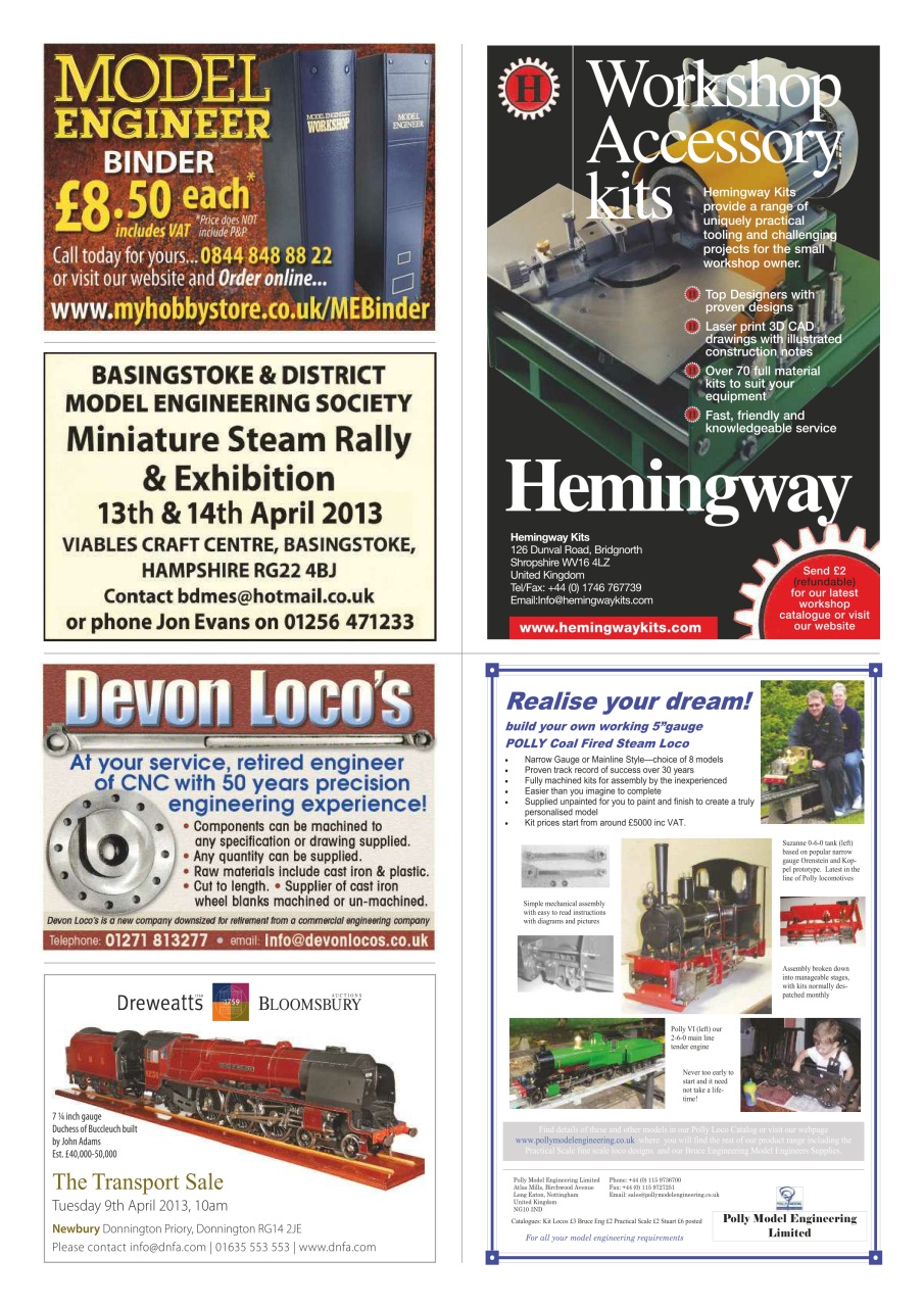 Model Engineer Preview Pages