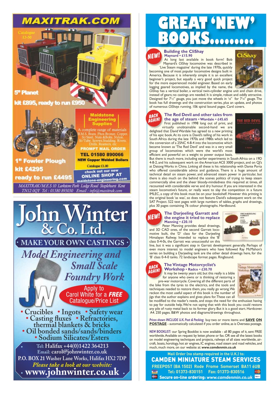 Model Engineer Preview Pages