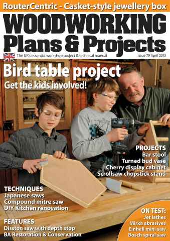 Woodworking Crafts Magazine issue April 2013