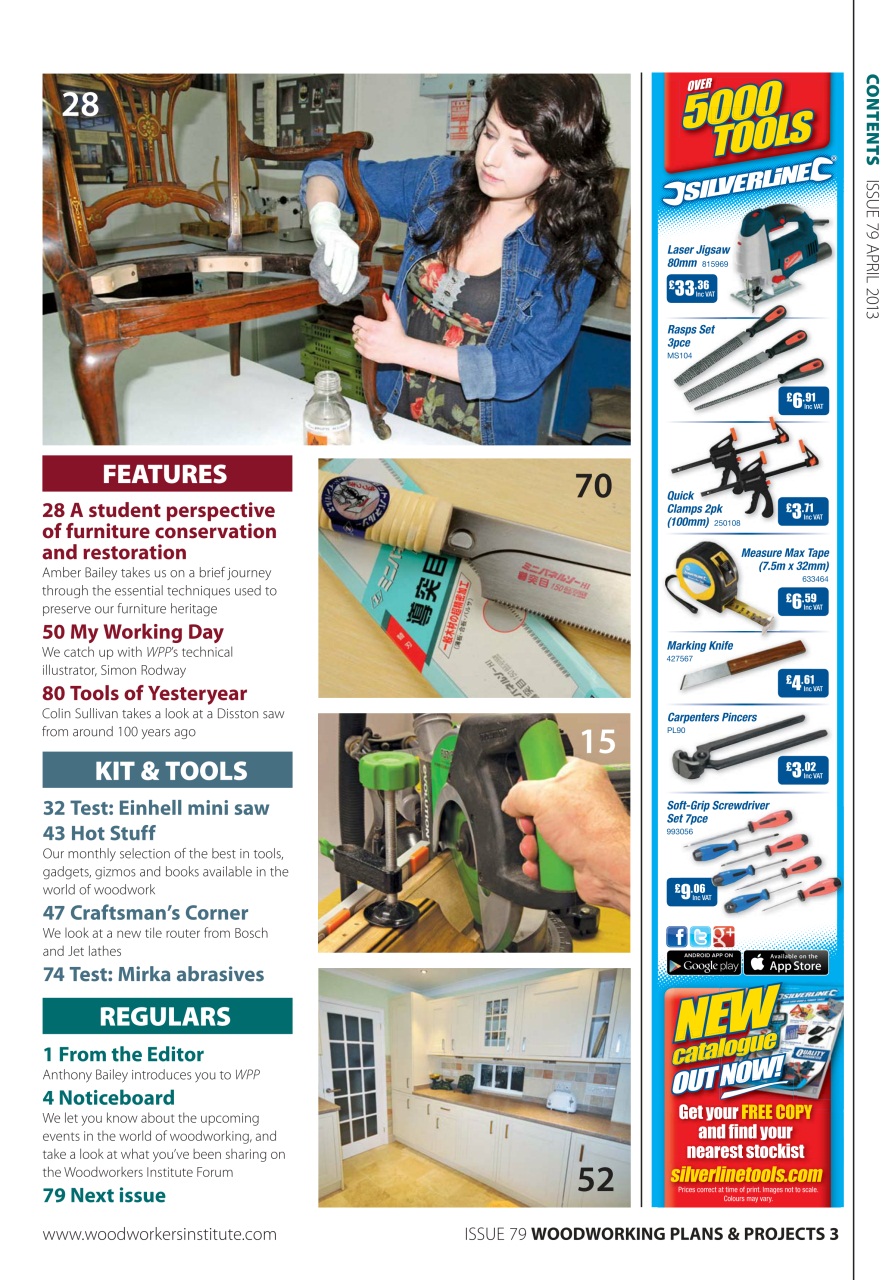 Woodworking Crafts Magazine Preview Pages