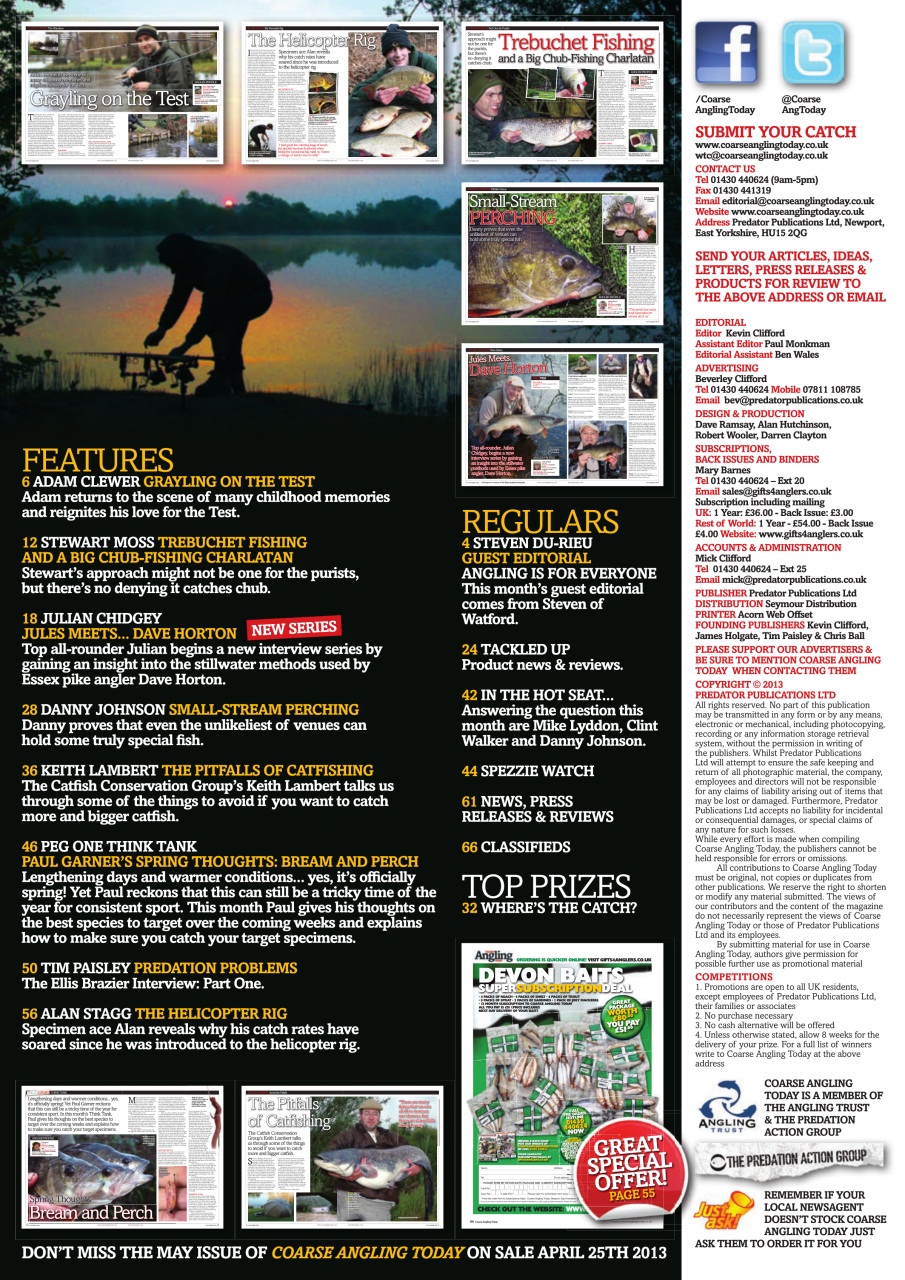Coarse Angling Today Preview Pages
