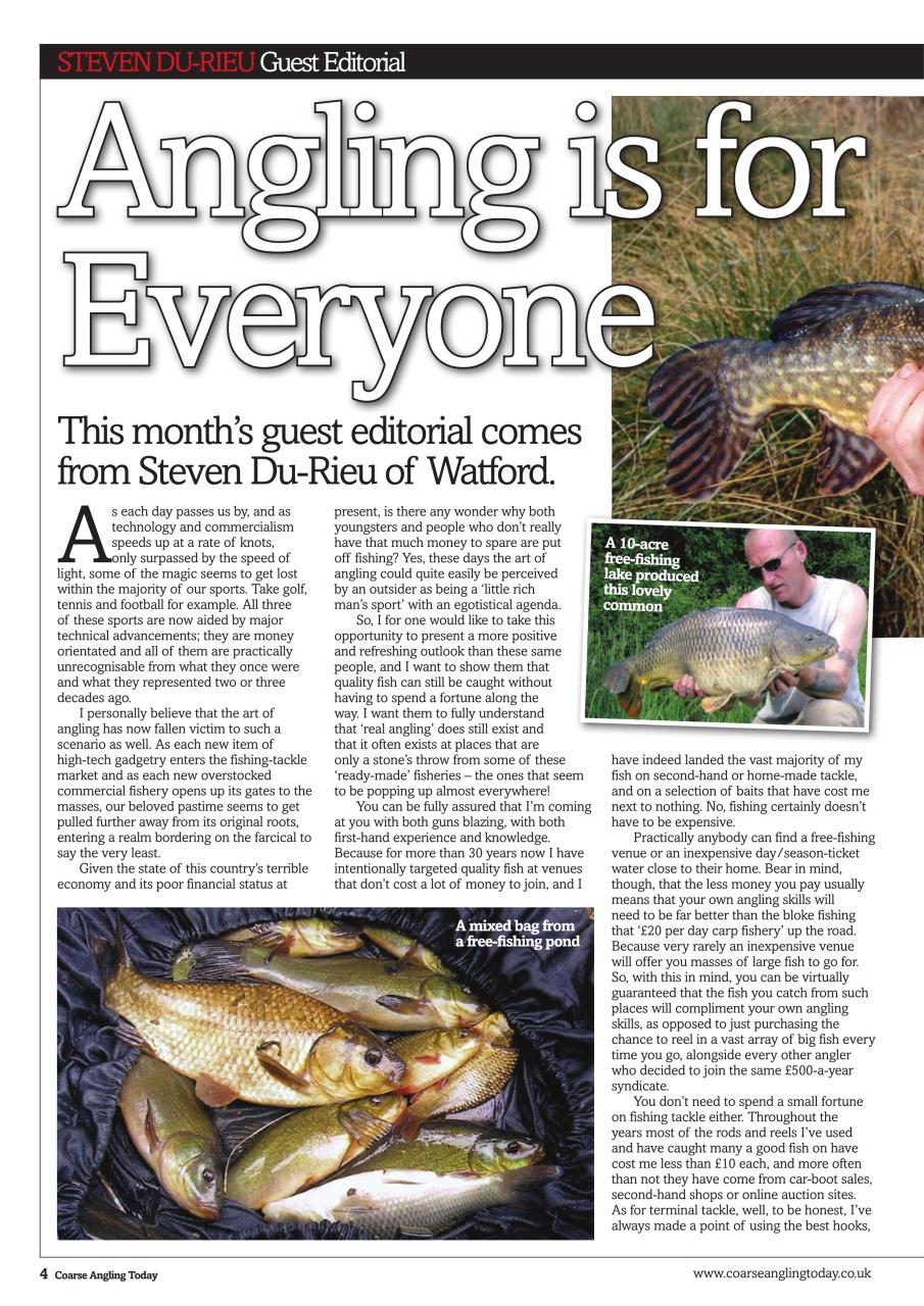 Coarse Angling Today Preview Pages