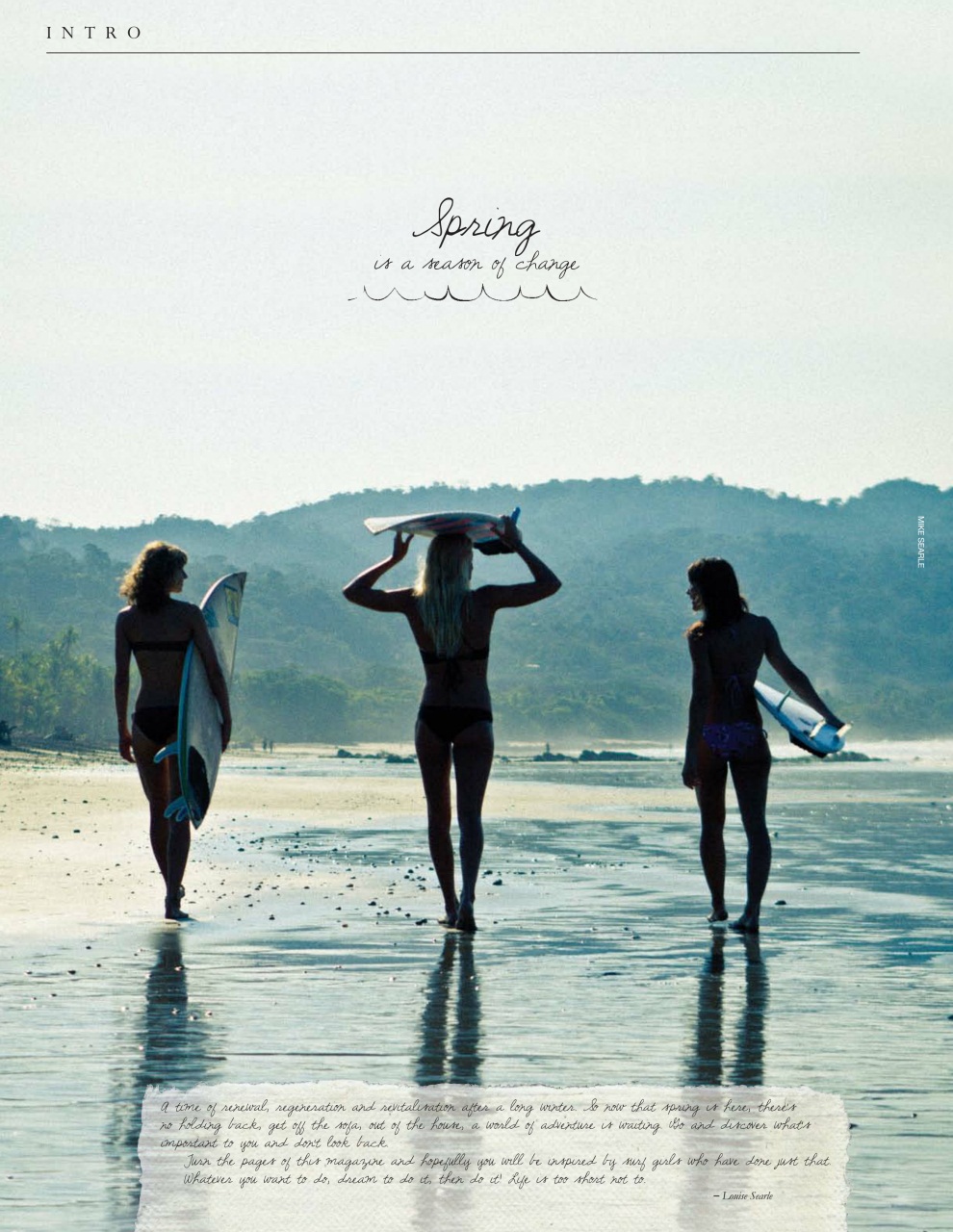 SurfGirl Magazine Preview Pages