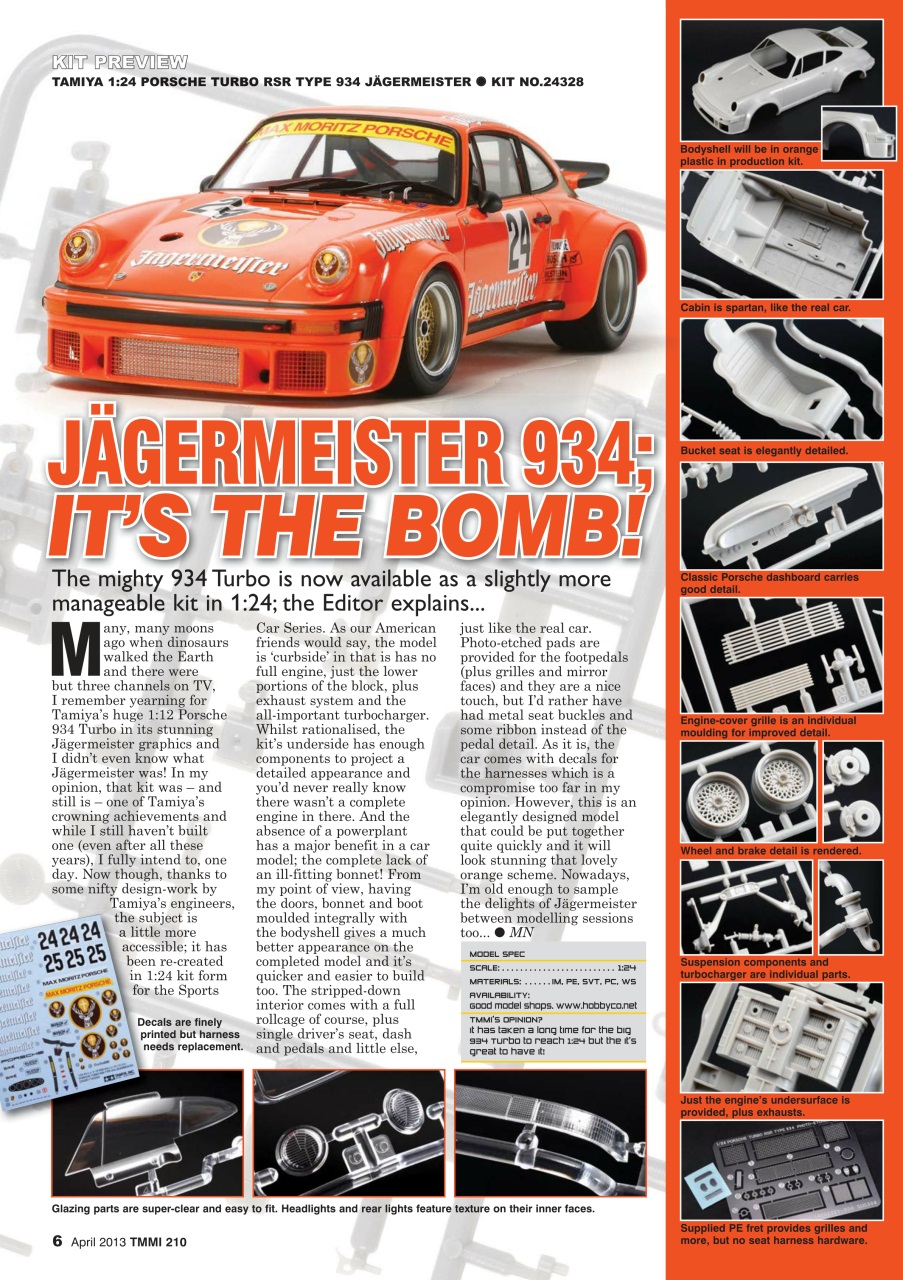 Tamiya Model Magazine Preview Pages
