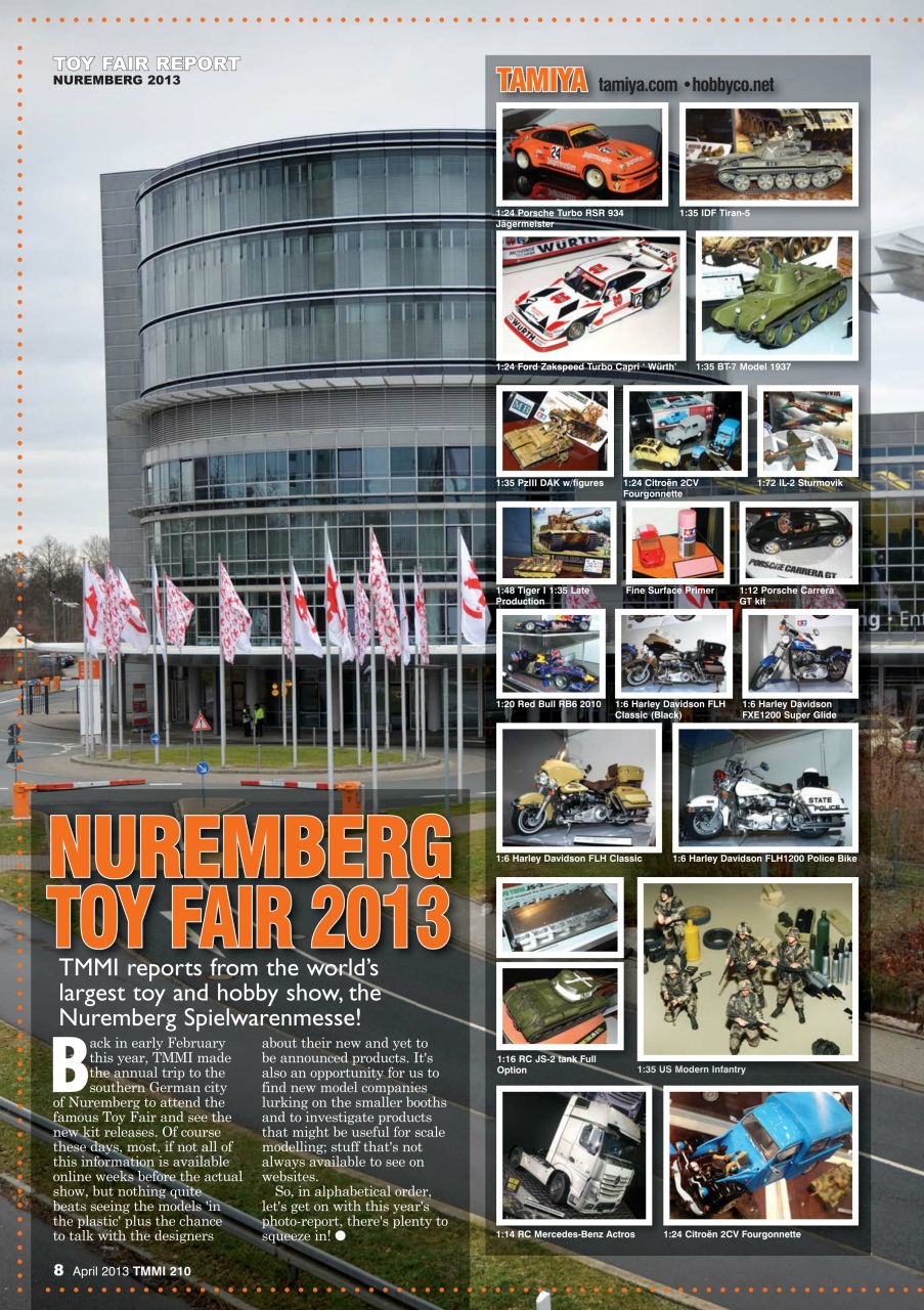 Tamiya Model Magazine Preview Pages