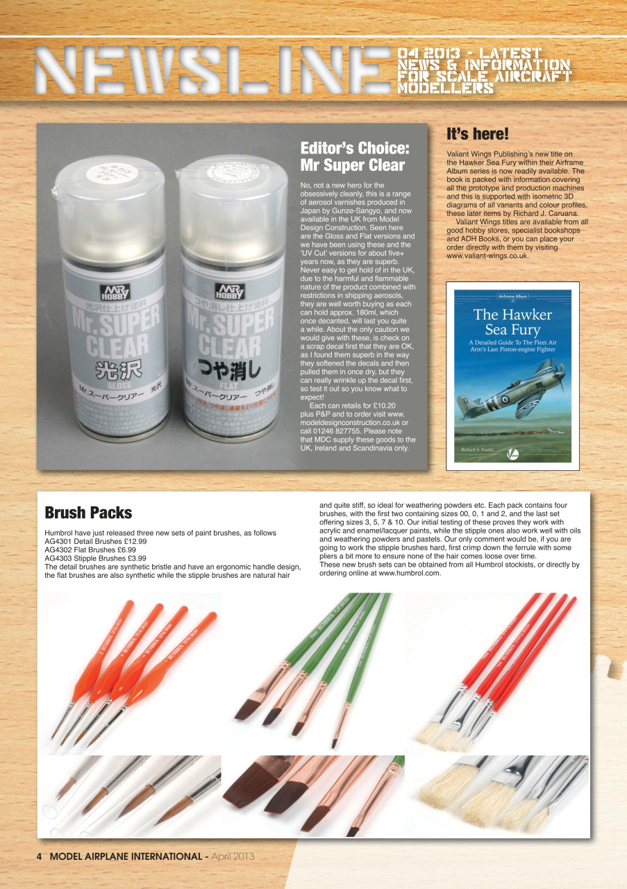 Model Airplane International Preview Pages