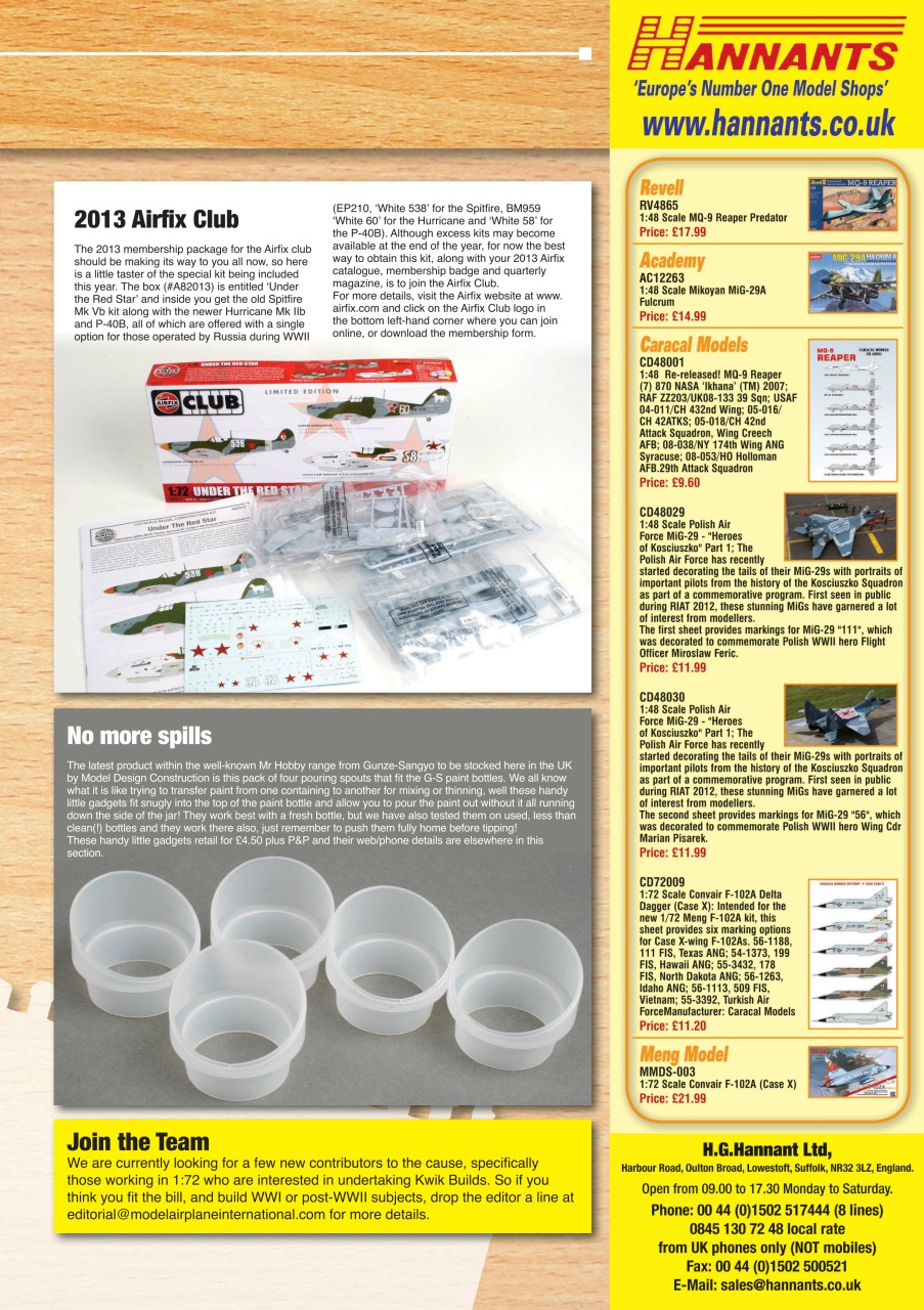 Model Airplane International Preview Pages