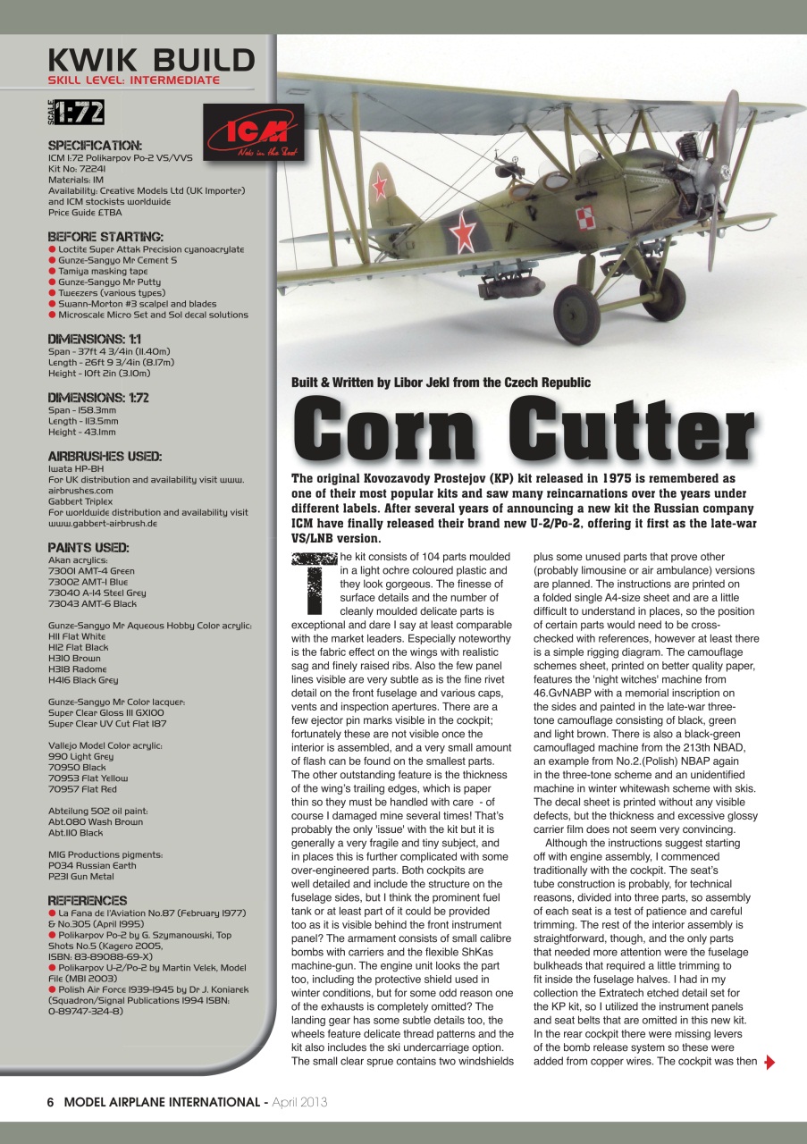 Model Airplane International Preview Pages