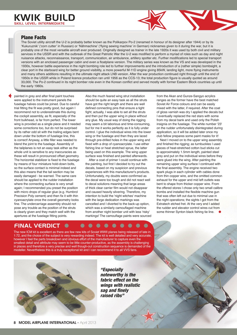 Model Airplane International Preview Pages