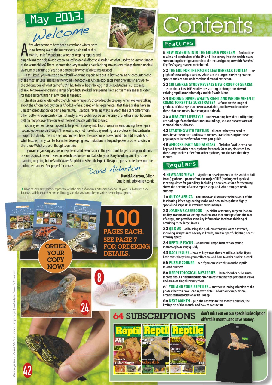 Practical Reptile Keeping Preview Pages