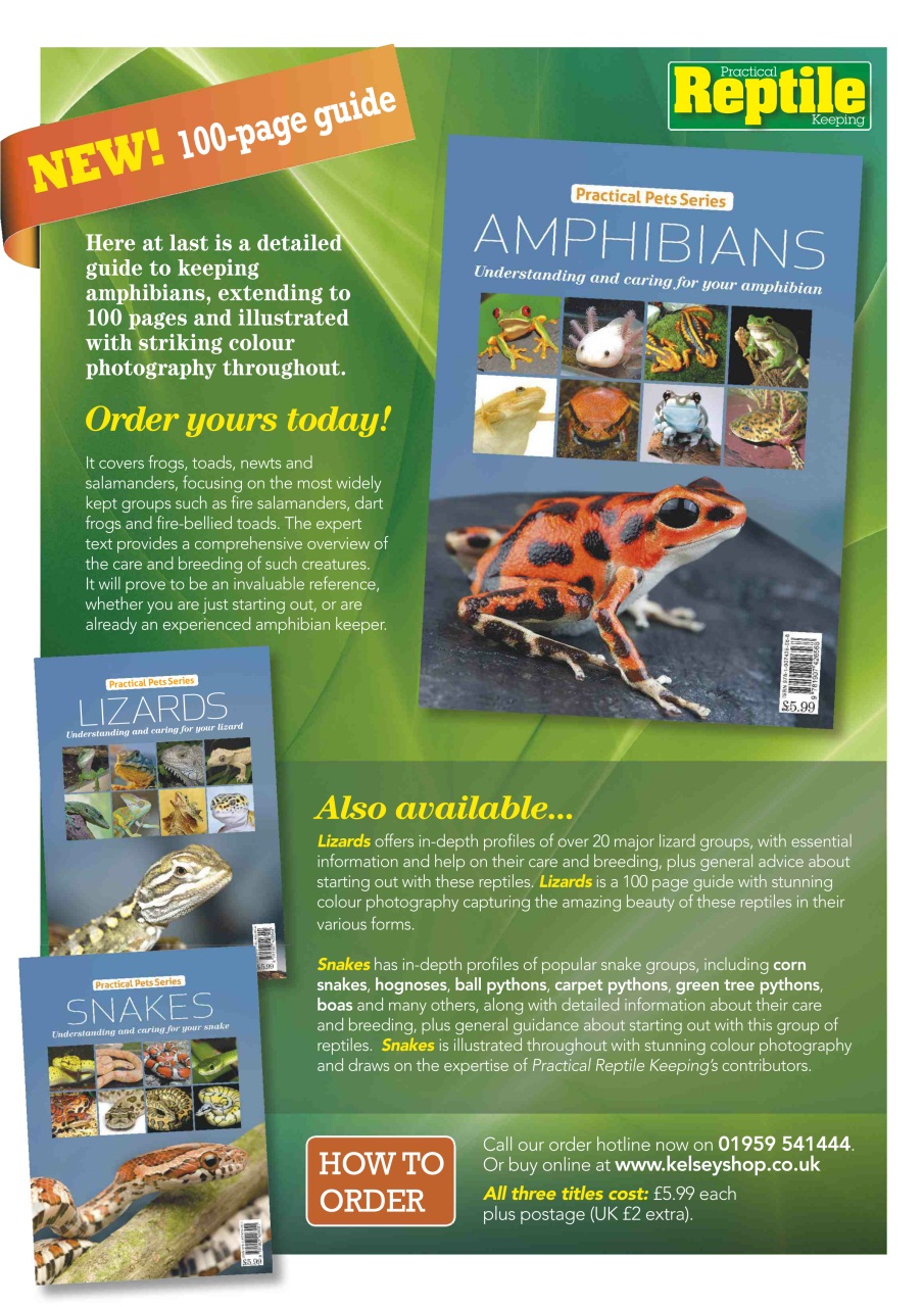 Practical Reptile Keeping Preview Pages