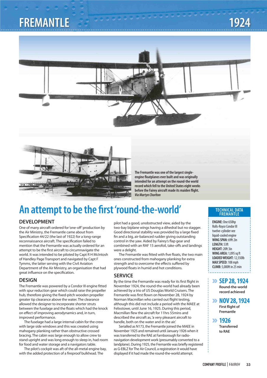 Aeroplane Company Profile Preview Pages