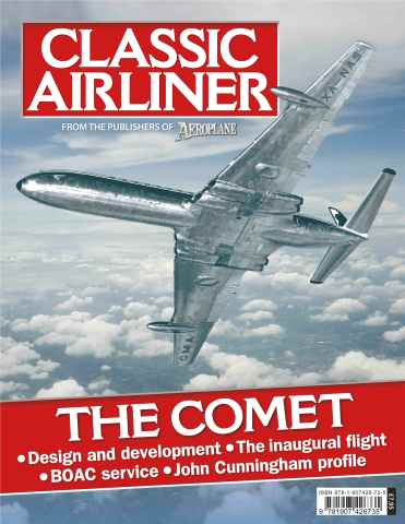 Classic Airliner The Comet issue Classic Airliner The Comet