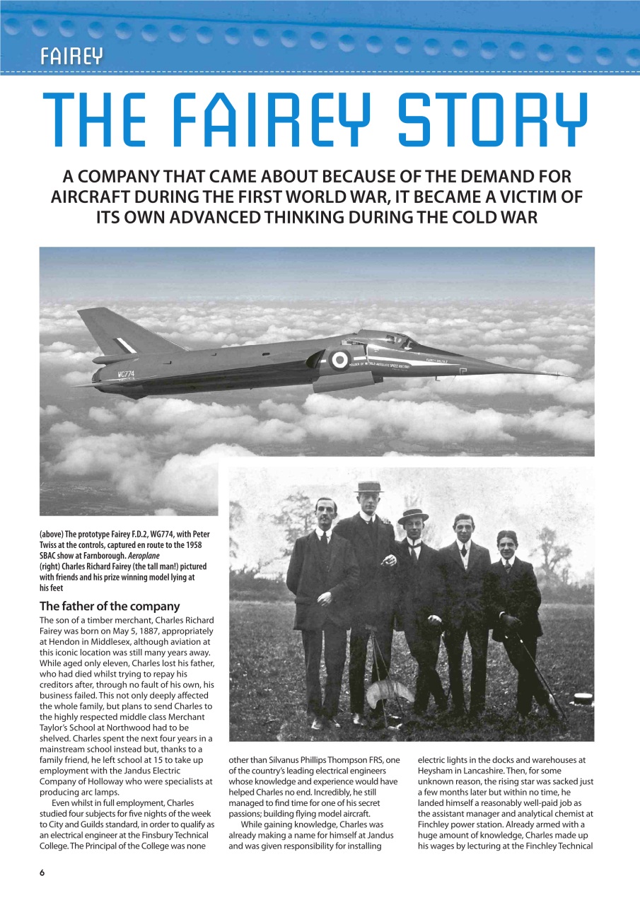 Aeroplane Company Profile Preview Pages