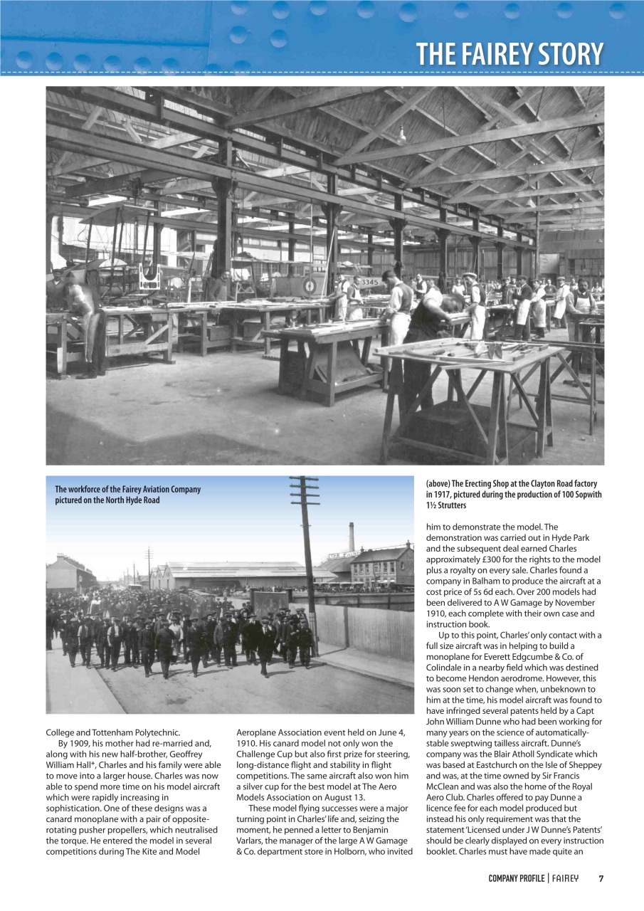 Aeroplane Company Profile Preview Pages