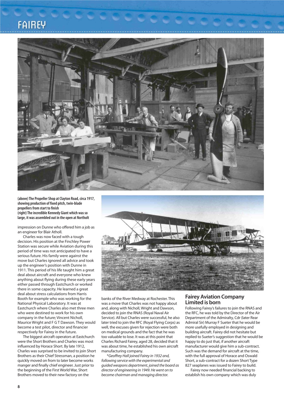 Aeroplane Company Profile Preview Pages