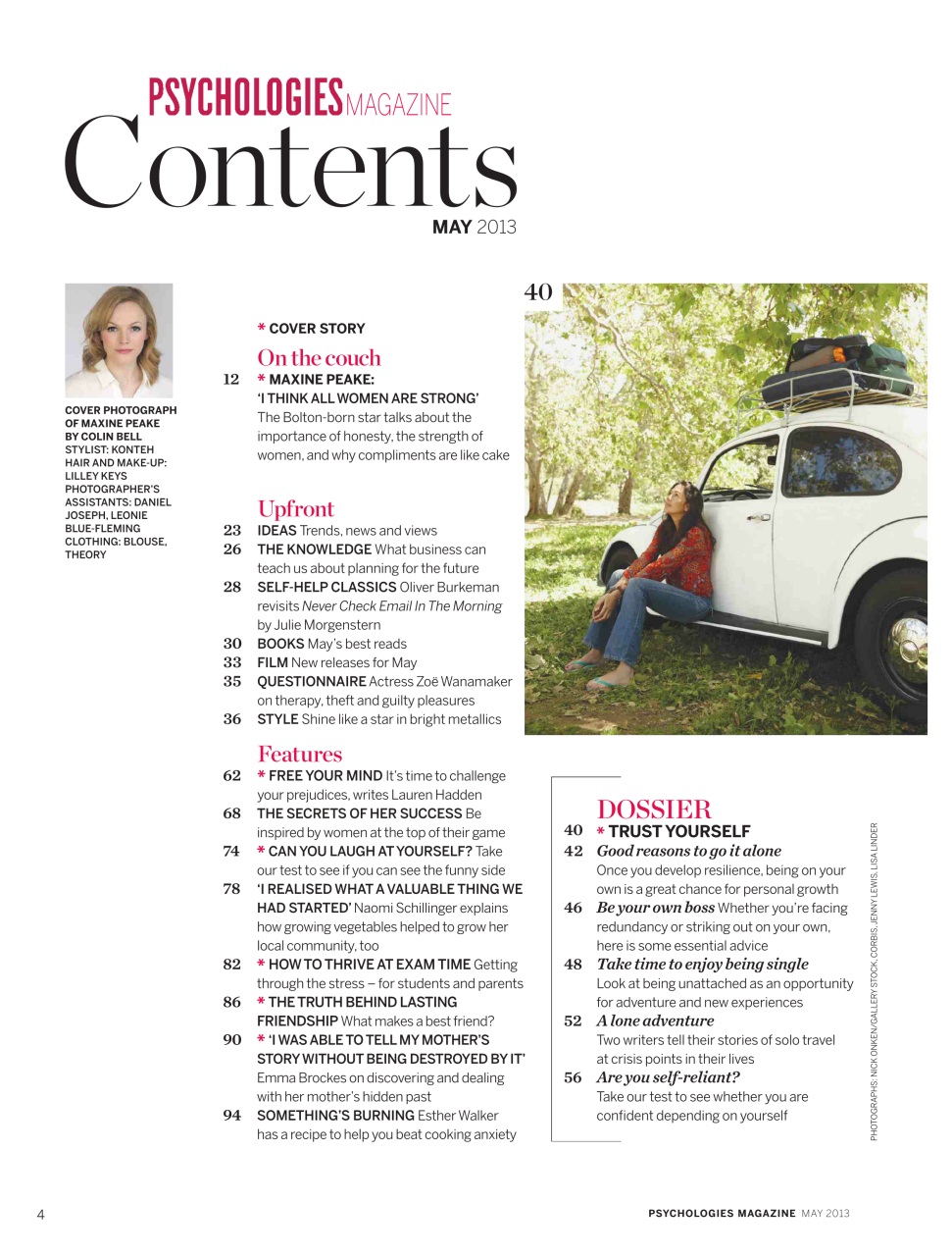 Psychologies Preview Pages