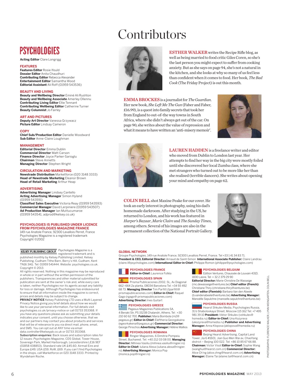 Psychologies Preview Pages