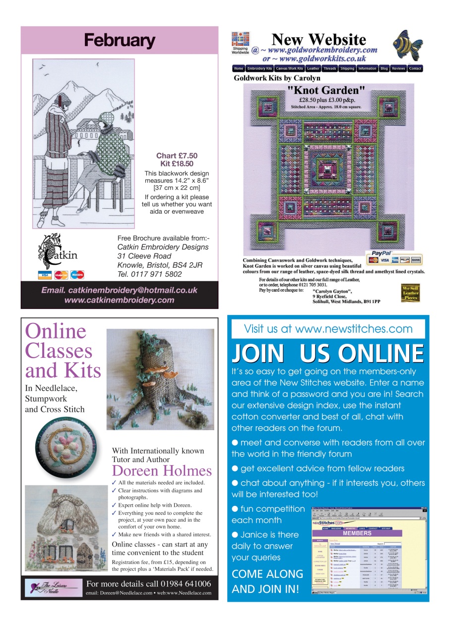 New Stitches Preview Pages