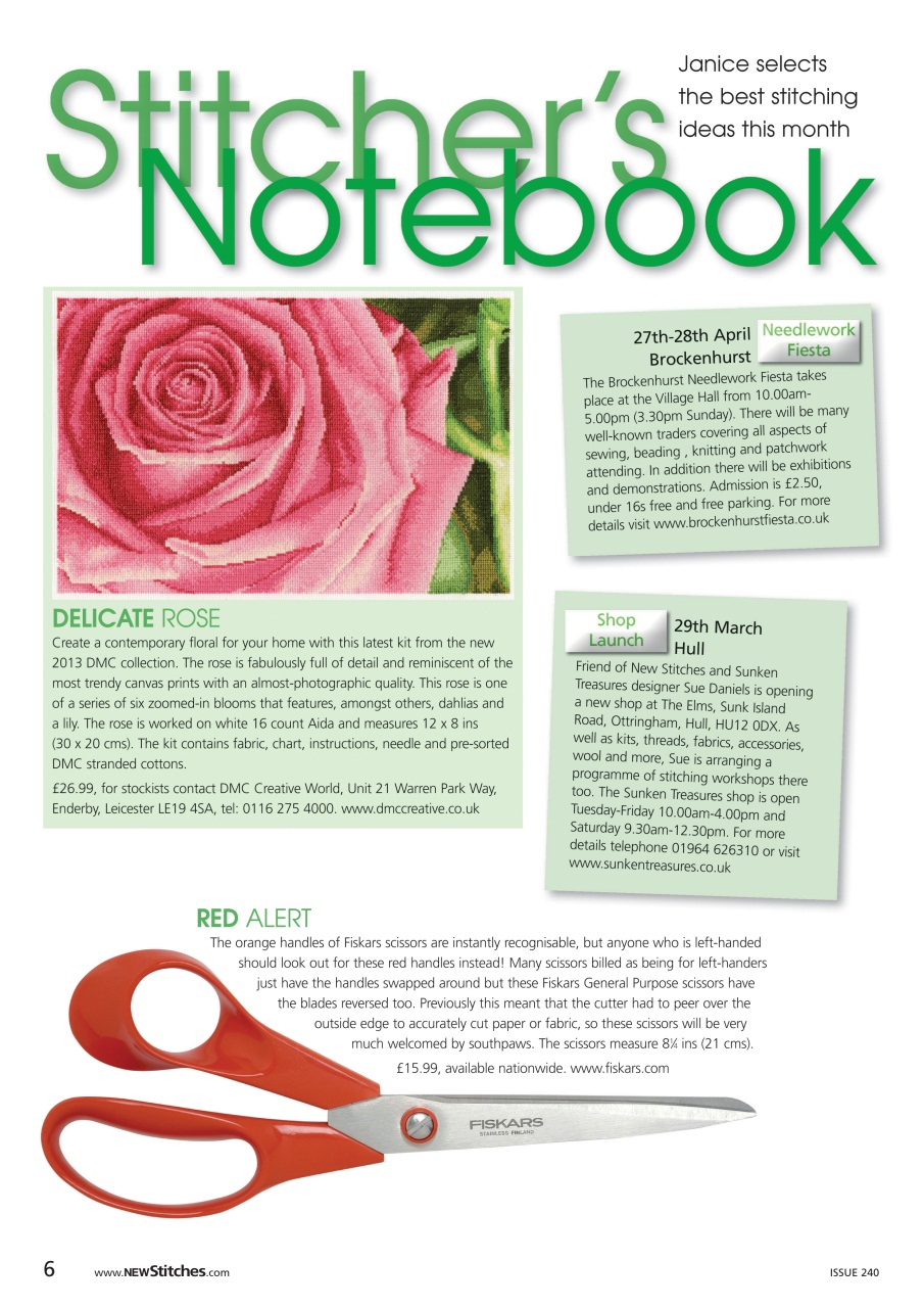 New Stitches Preview Pages