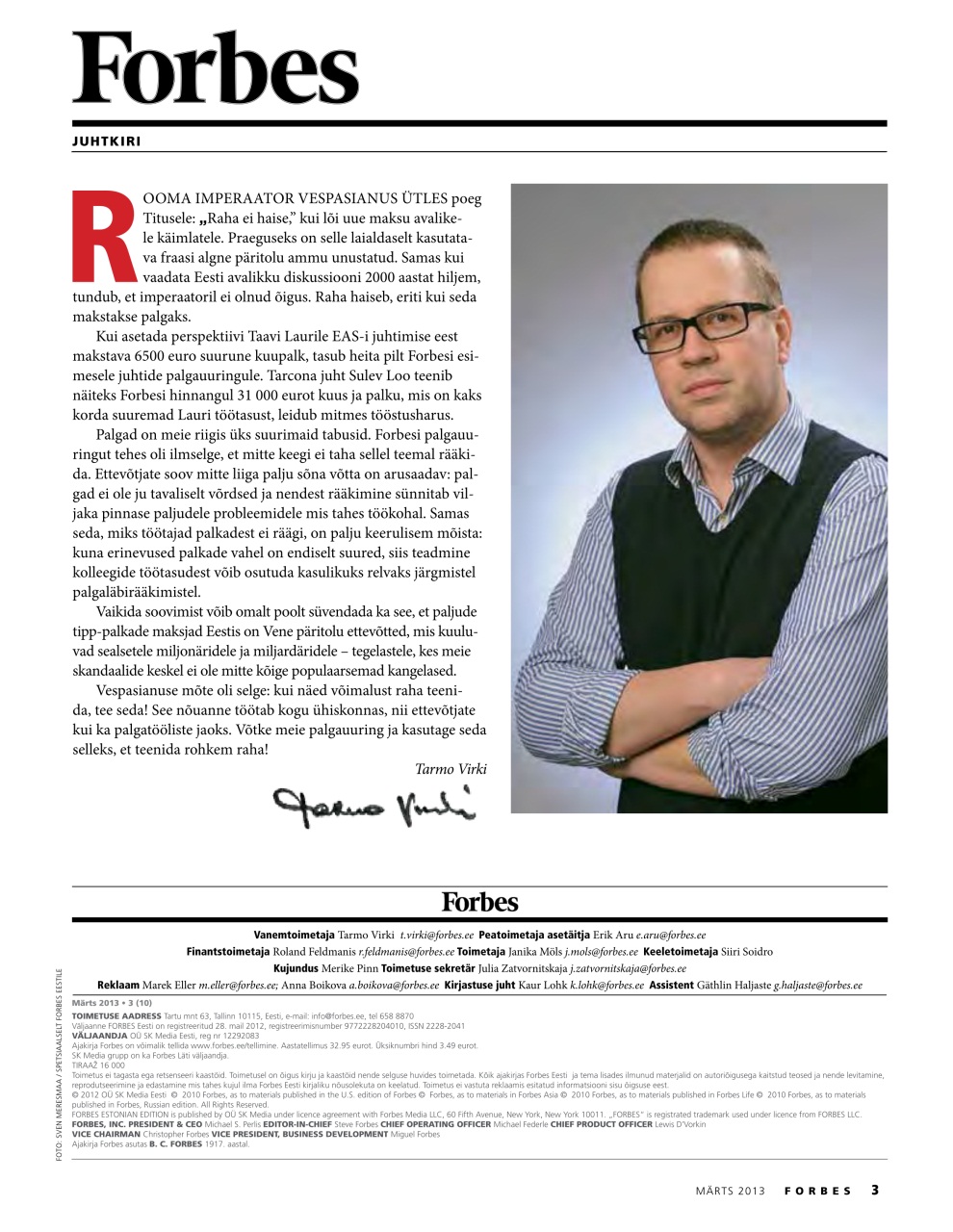 Forbes Estonia Preview Pages