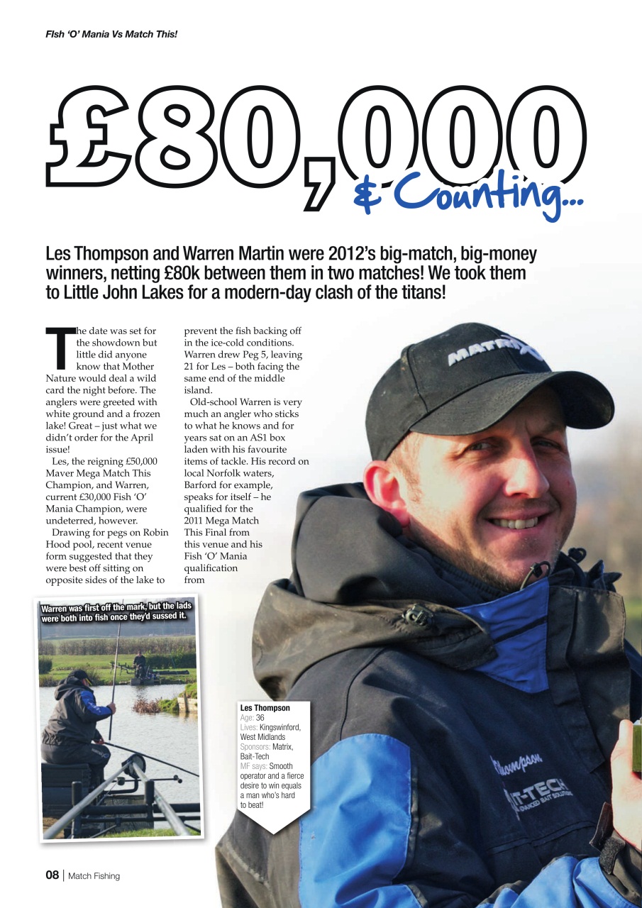 Match Fishing Preview Pages
