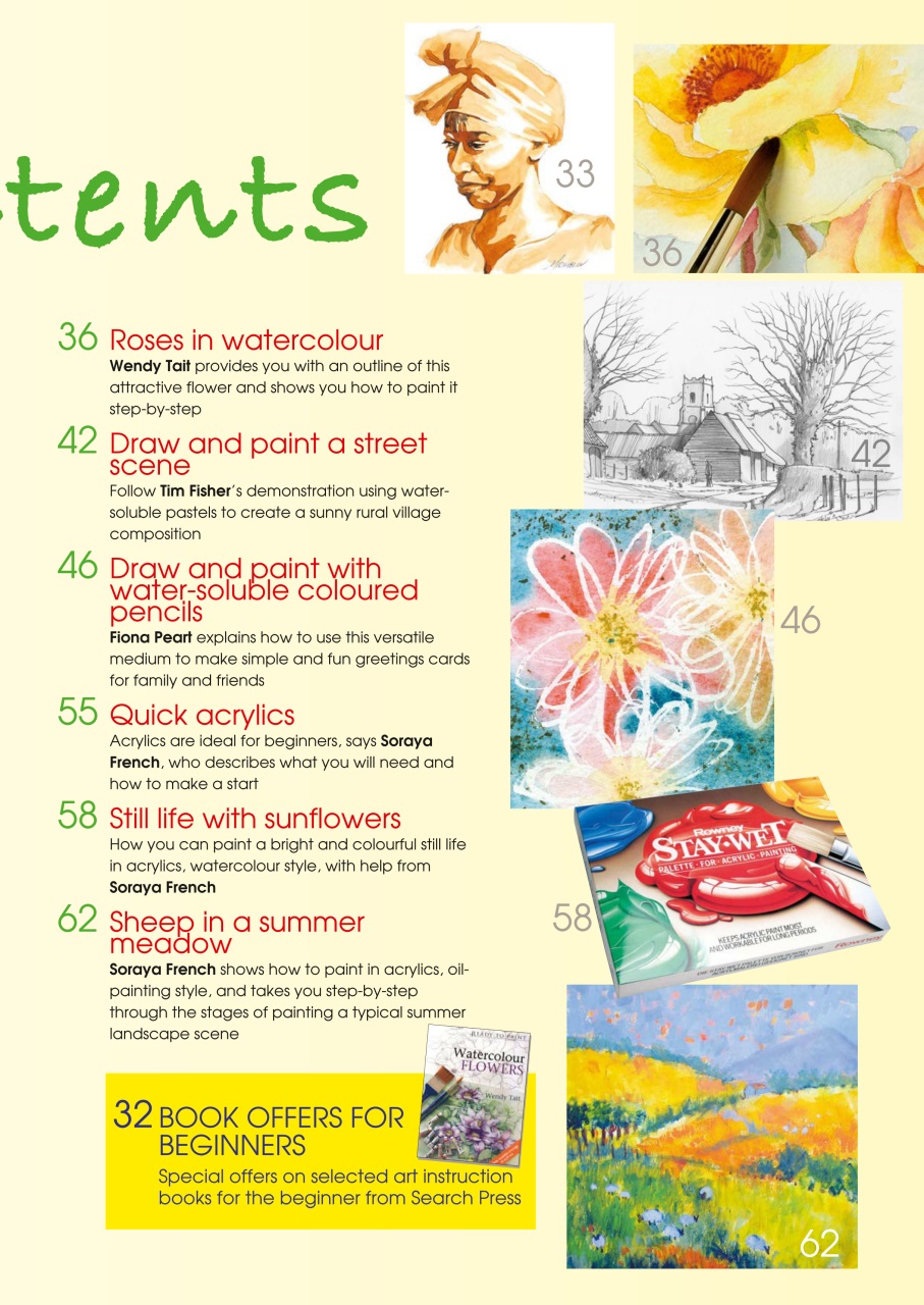 Leisure Painter & The Artist Preview Pages