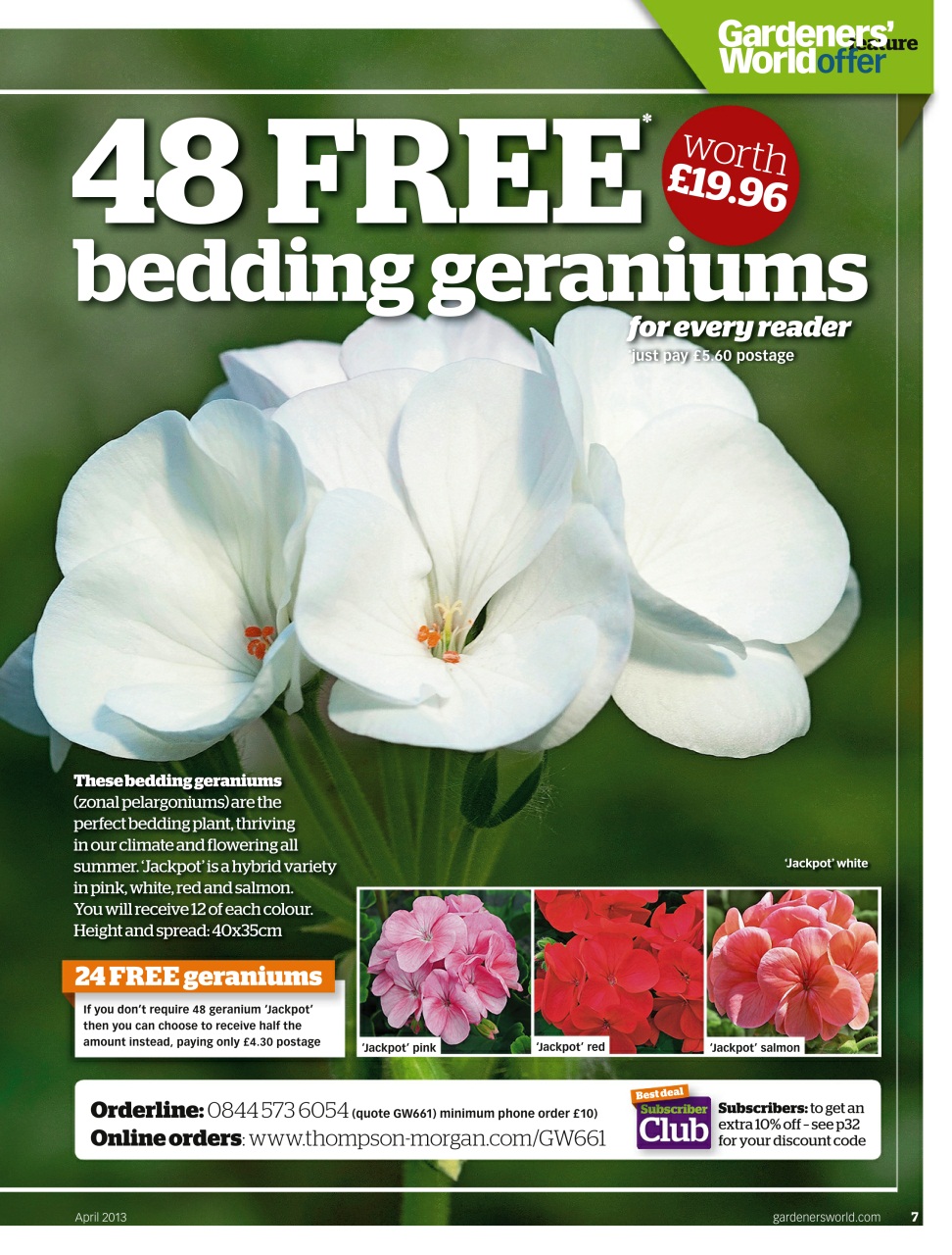 BBC Gardeners’ World Magazine Preview Pages