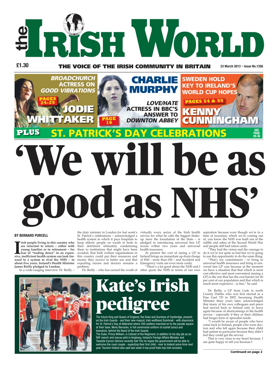 Irish World Preview Pages