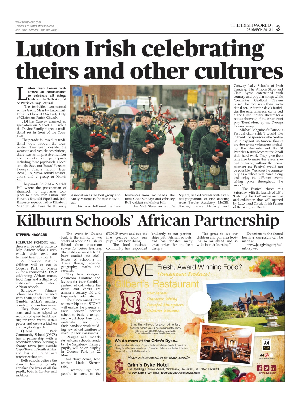 Irish World Preview Pages