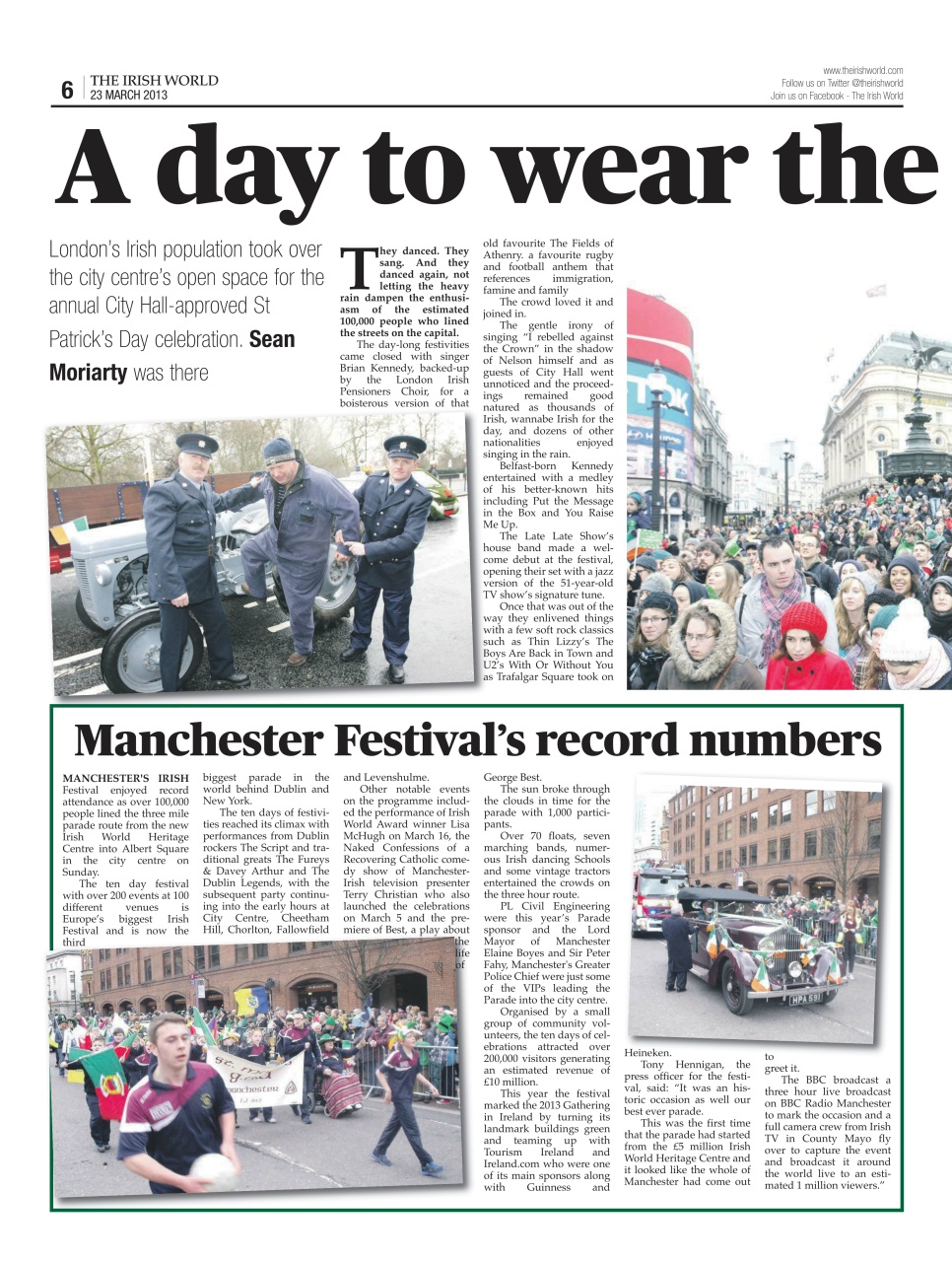 Irish World Preview Pages