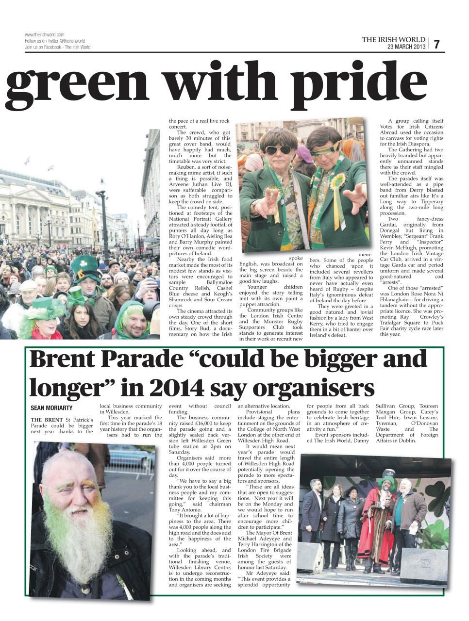 Irish World Preview Pages