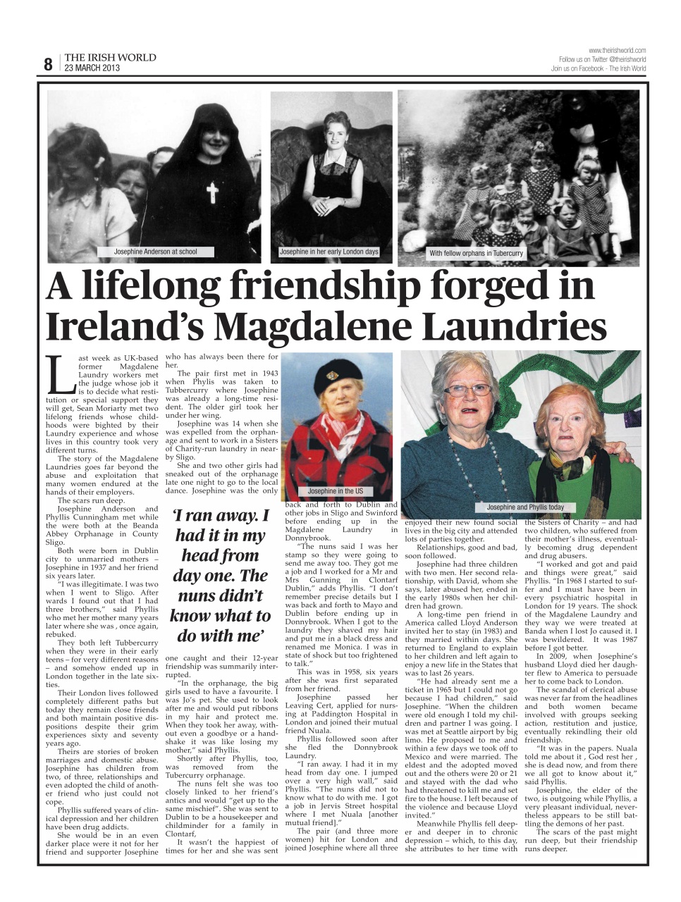 Irish World Preview Pages