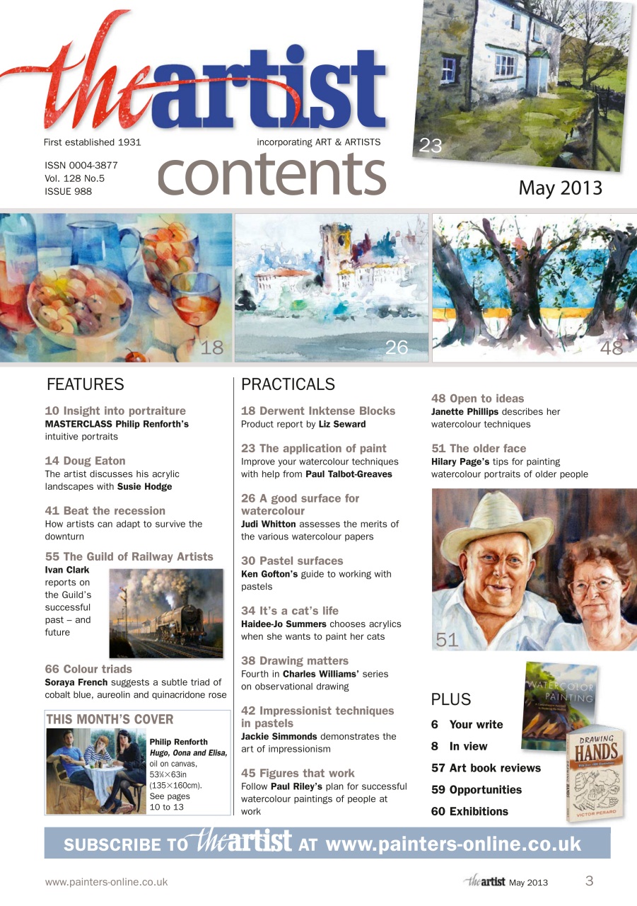 The Artist Preview Pages