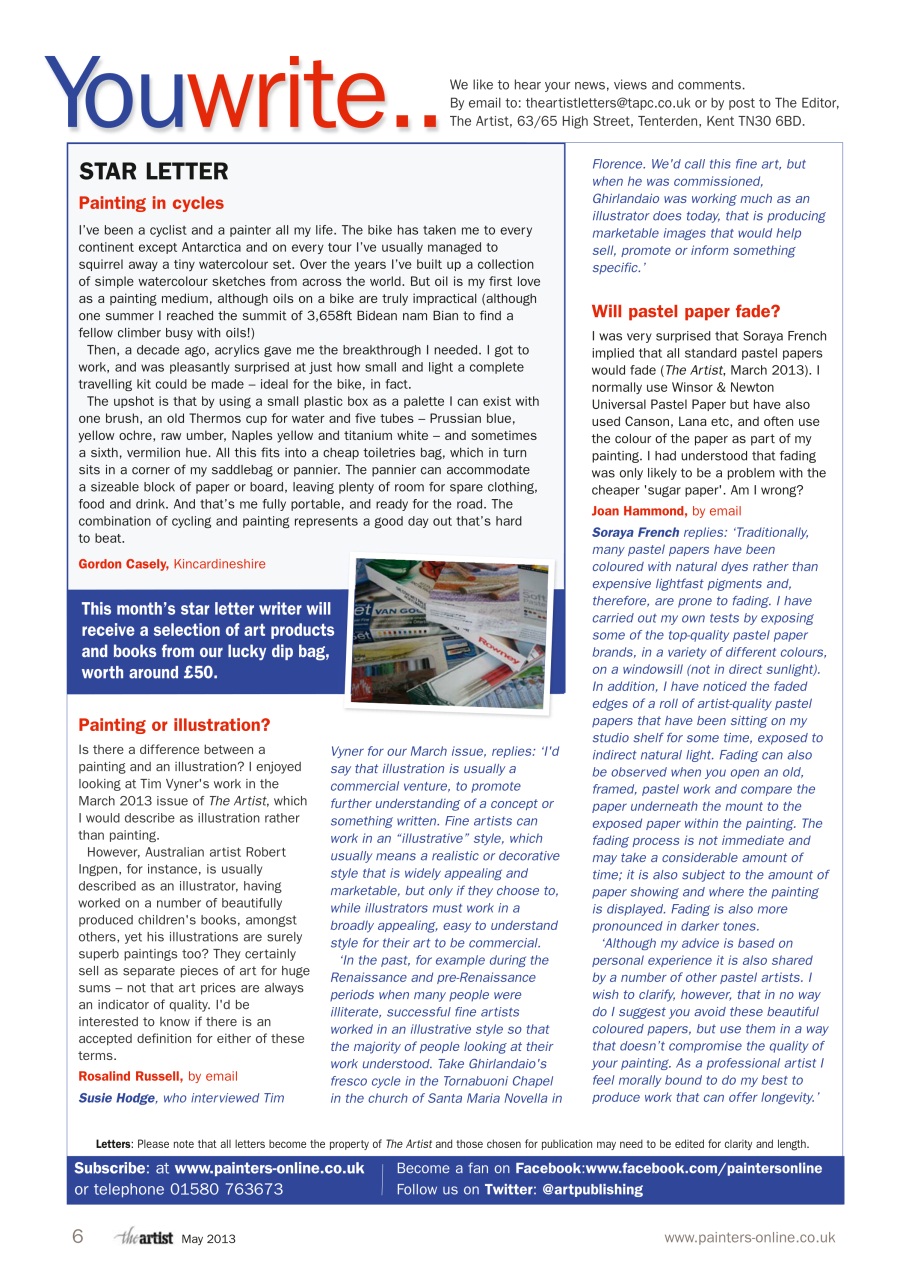 The Artist Preview Pages