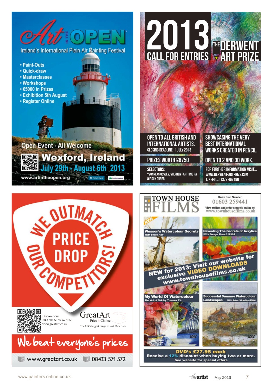 The Artist Preview Pages