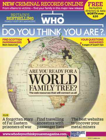 Who Do You Think You Are? issue April 2013