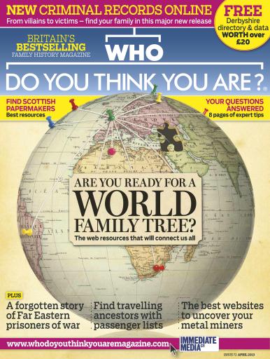 Who Do You Think You Are? issue 