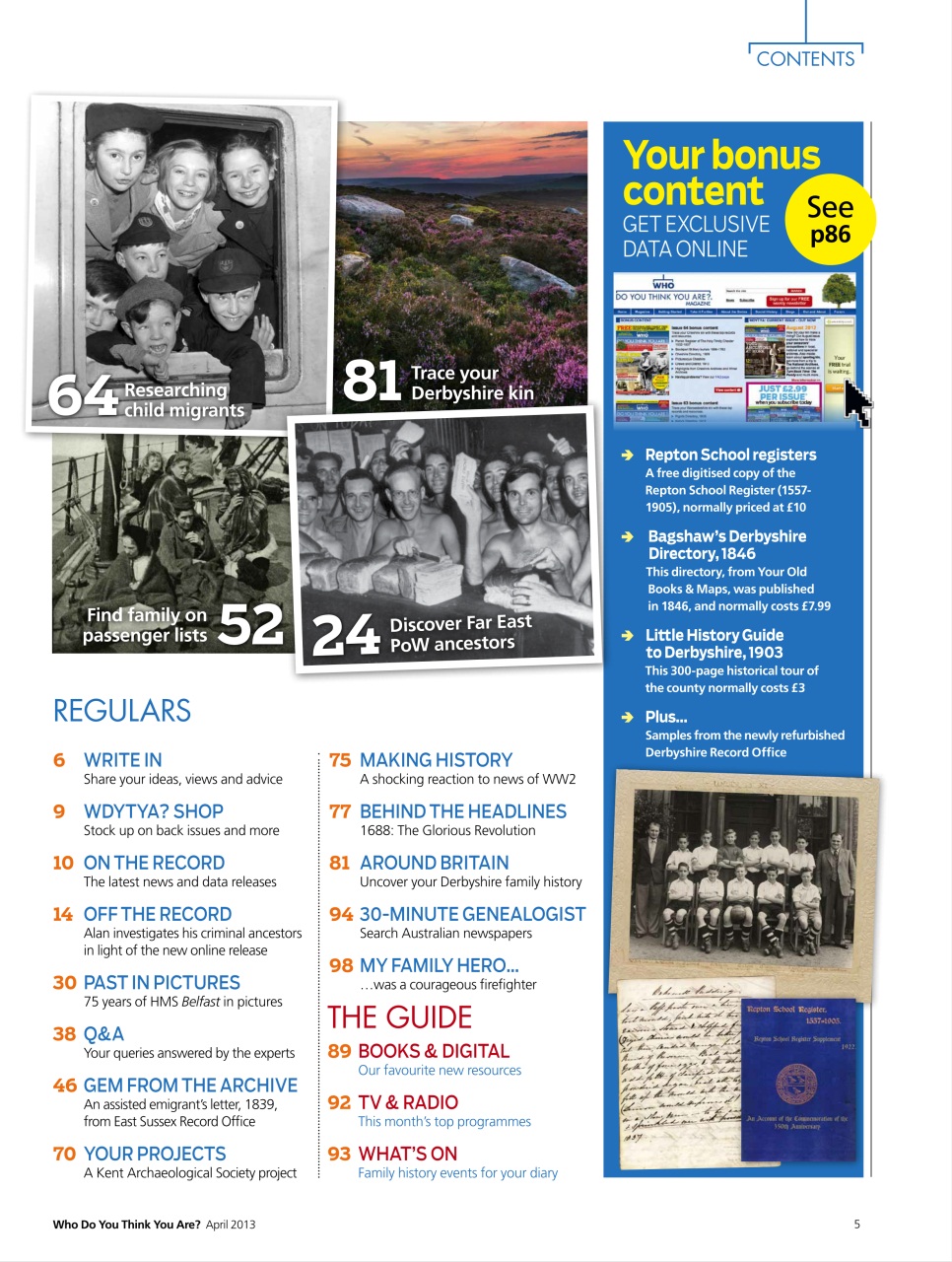 Who Do You Think You Are? Preview Pages