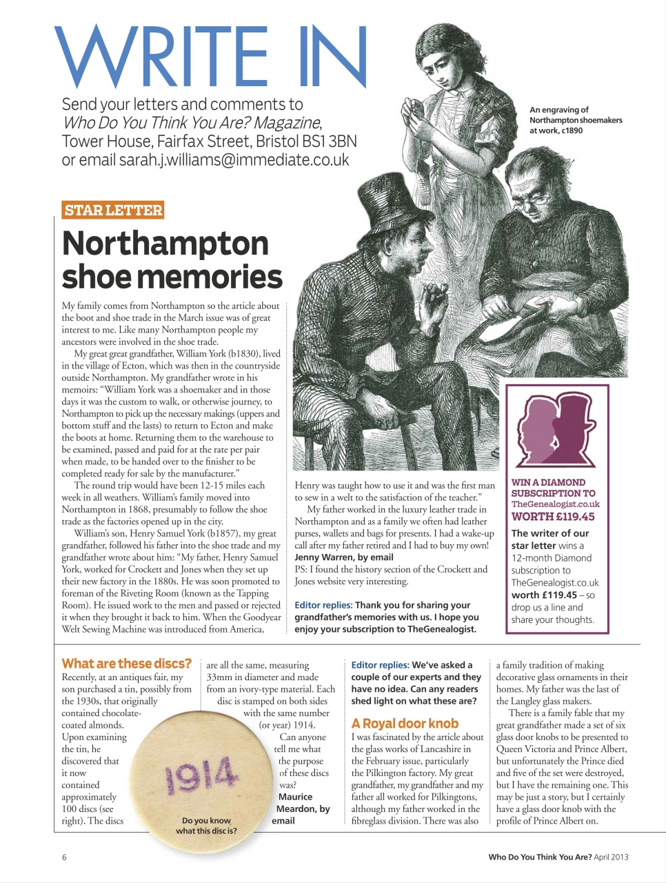 Who Do You Think You Are? Preview Pages