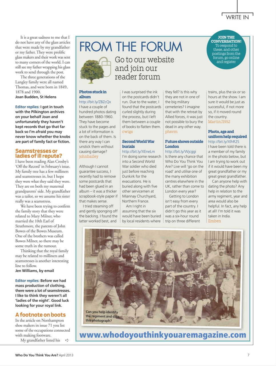 Who Do You Think You Are? Preview Pages