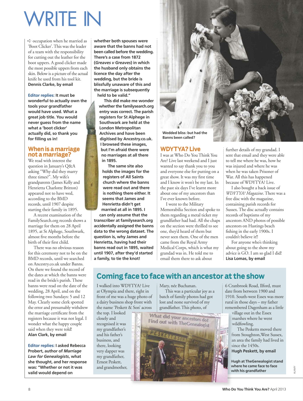 Who Do You Think You Are? Preview Pages