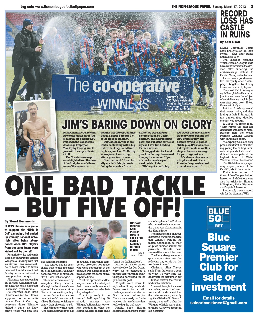 The Non-League Football Paper Preview Pages