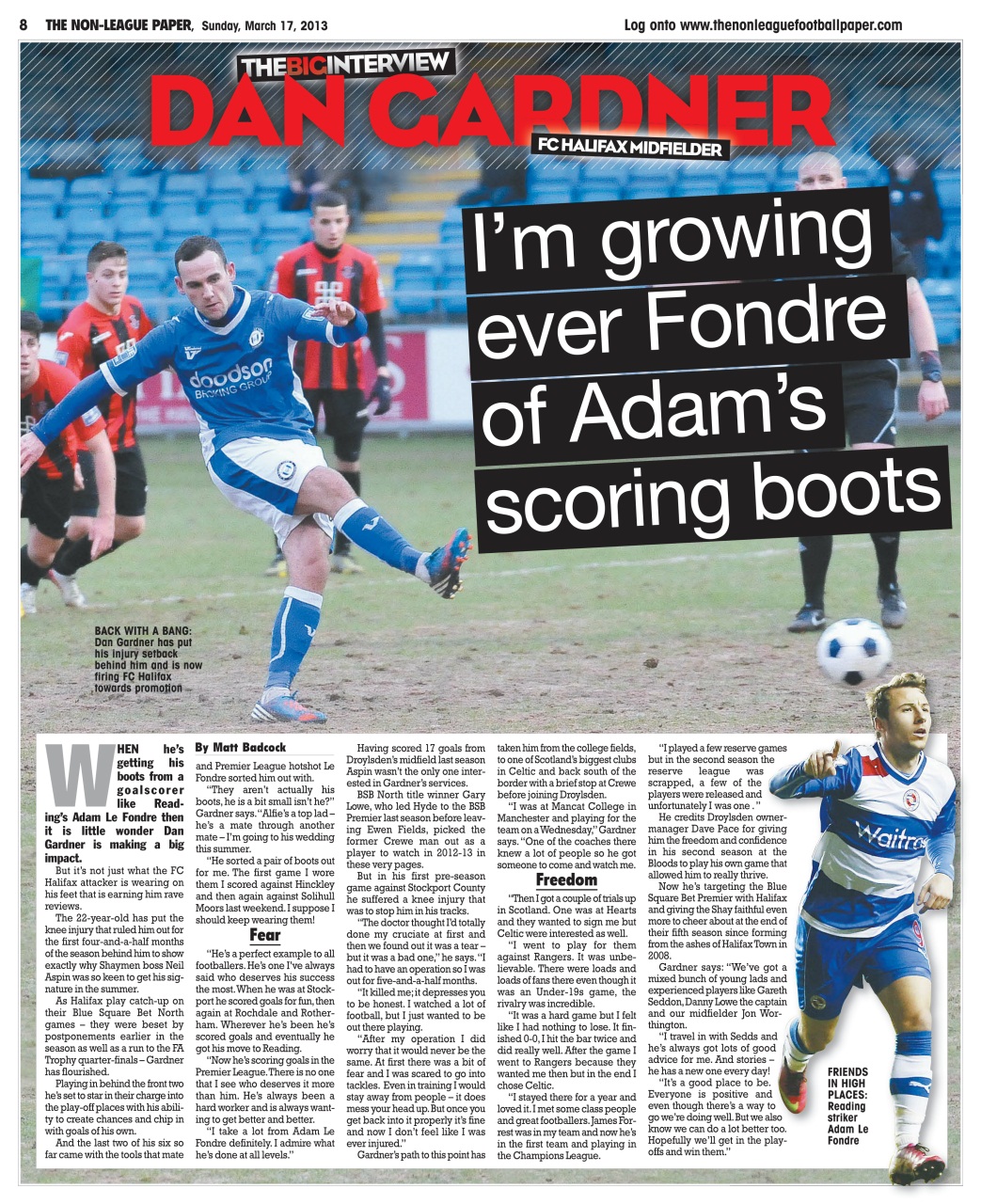 The Non-League Football Paper Preview Pages