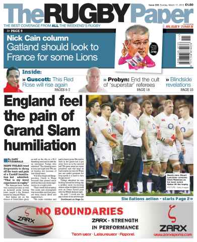 The Rugby Paper issue 17th March 2013